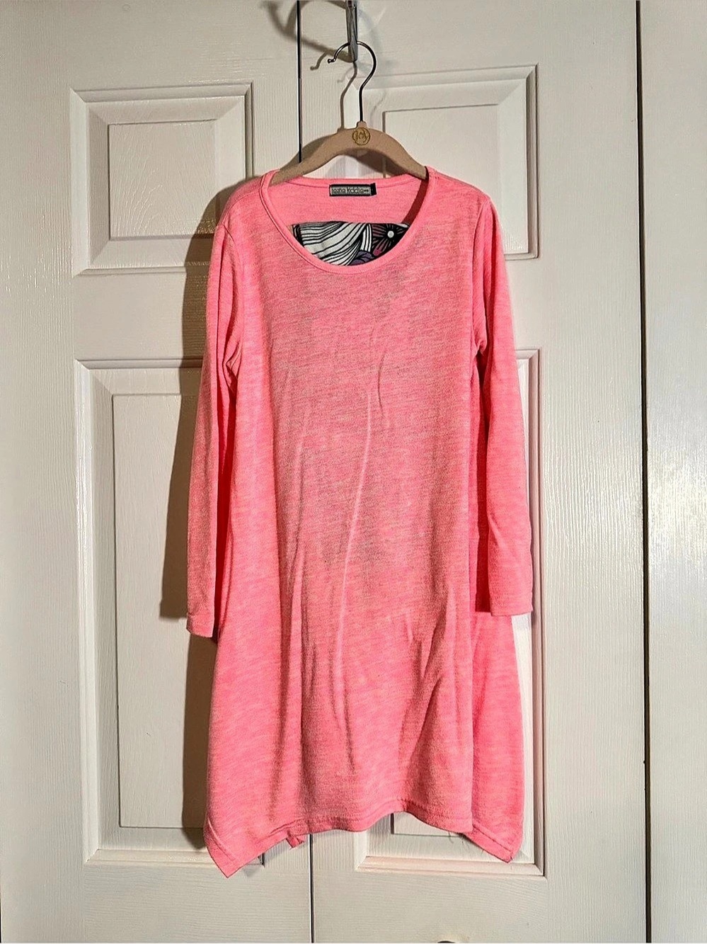 Pink Long Sleeve Tunic with Matching Leggings
